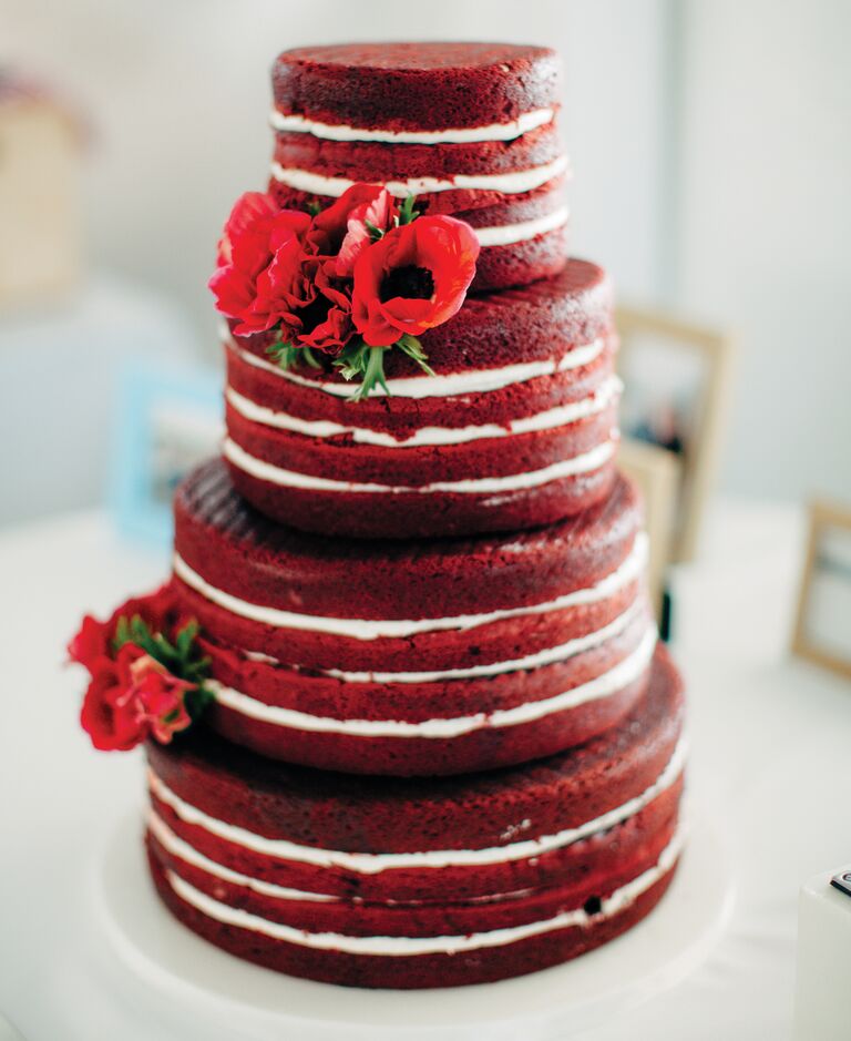 10 Stunning Naked Wedding Cake Ideas Youll Love 