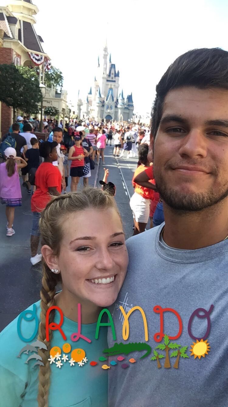 First time at Disney's Magic Kingdom together! Rope drop - close!