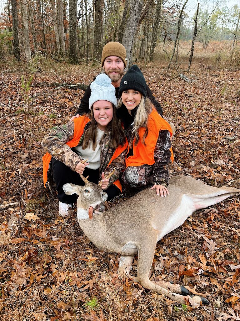 Asher's first time getting the girls in the woods, and it was a major success!