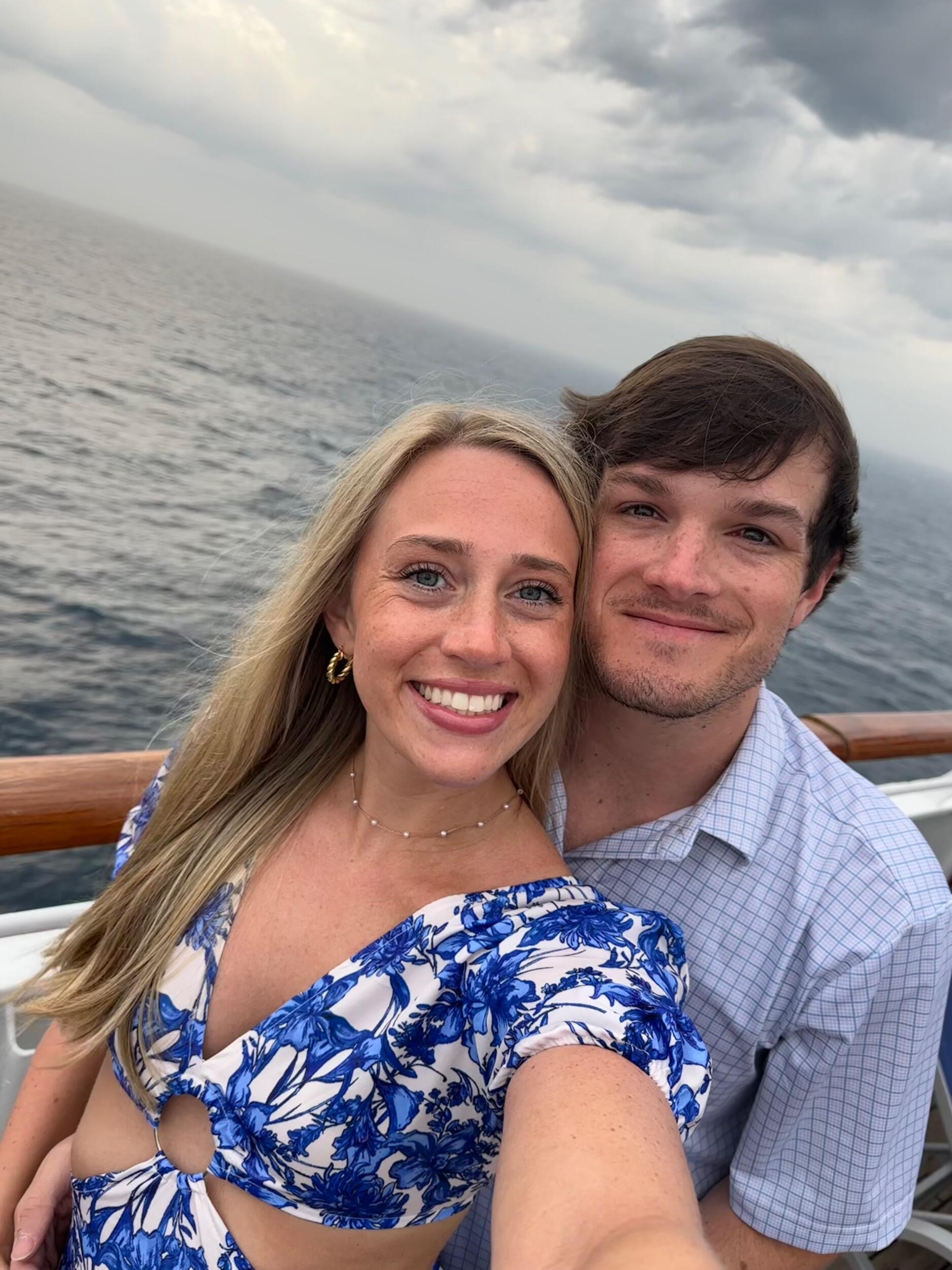 Our first vacation together- A cruise to the Caribbean!
