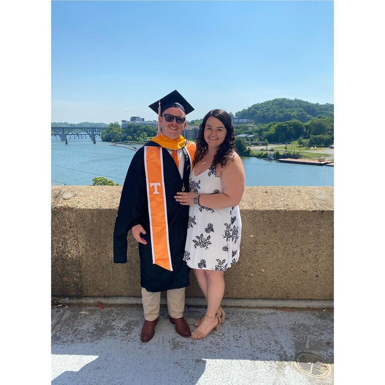 Caleb Graduated With His Masters