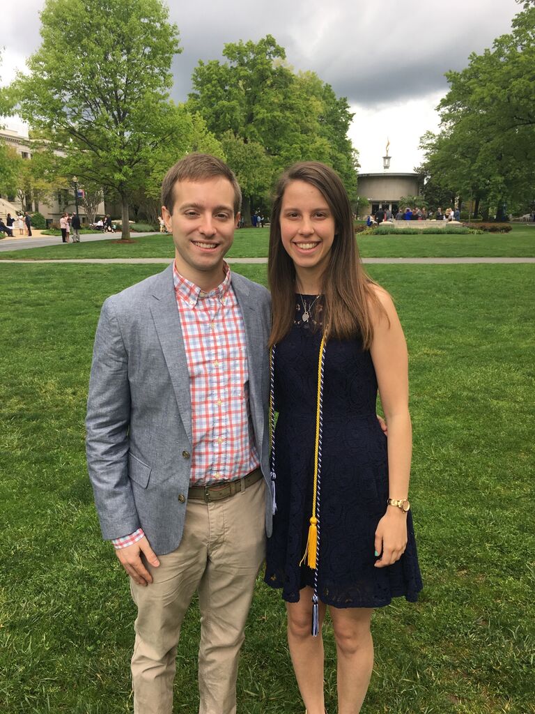Cate's graduation from American University in DC
