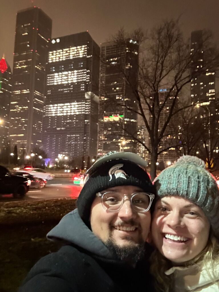 Ringing in wedding year together π