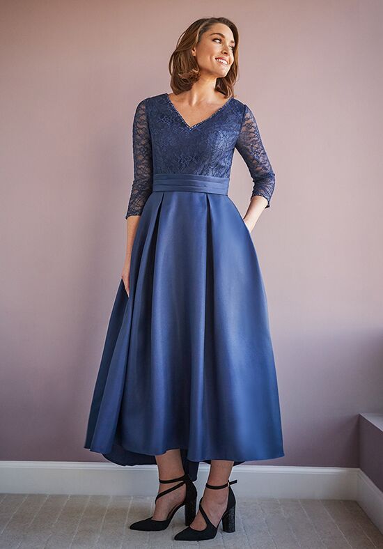 mother of the bride dress blue