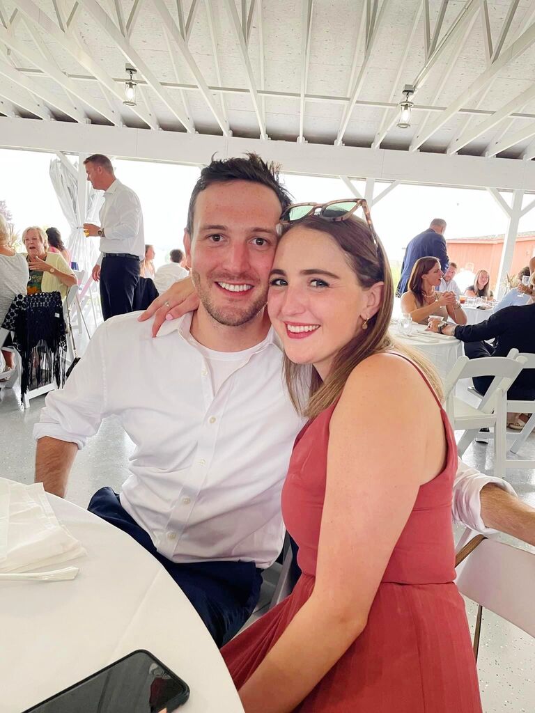 Celebrating our friend's wedding in Northern Michigan