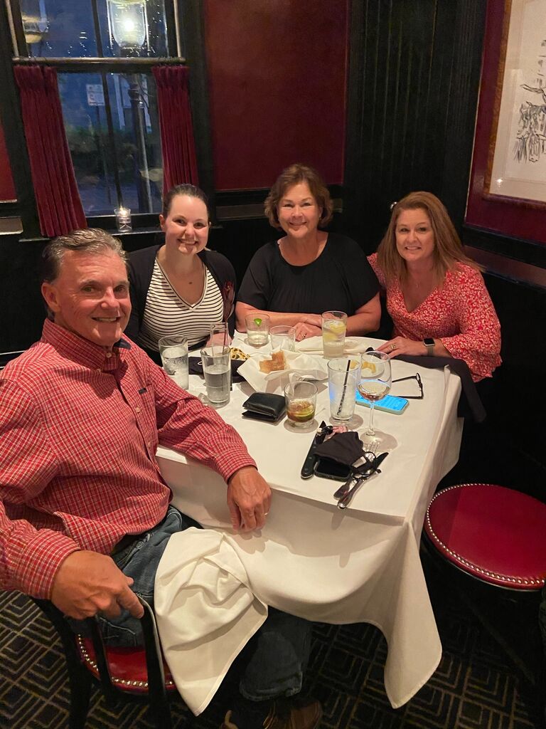 Our parents meet in Ohio.  While Mike is in Pennsylvania.