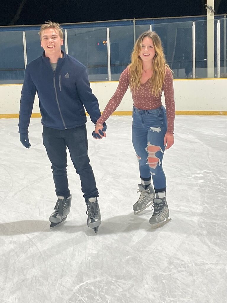 Proof Zach can Ice Skate