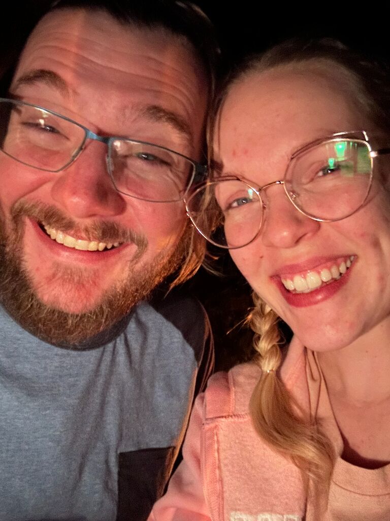 First anniversary camping trip