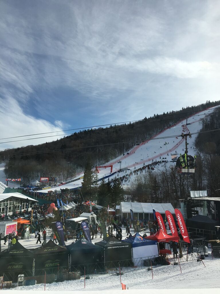 David and Lexi met as college students at the Killington World Cup in 2018. Sharing mutual friends, the two immediately clicked. The following year's World Cup, they ran into one another again and exchanged phone numbers. From then on, the two talked daily, spending the next couple of months traveling across upstate New York to see each other.