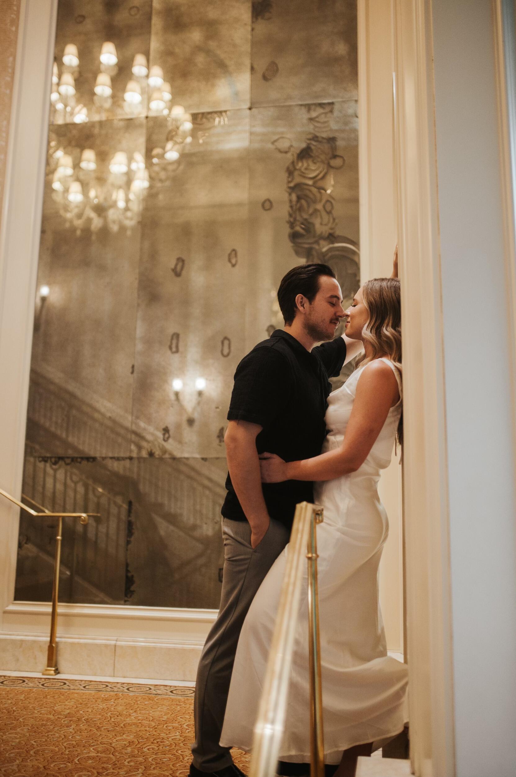 Moved to Las Vegas, celebrated four years together, and got serious about Wedding Planning! 