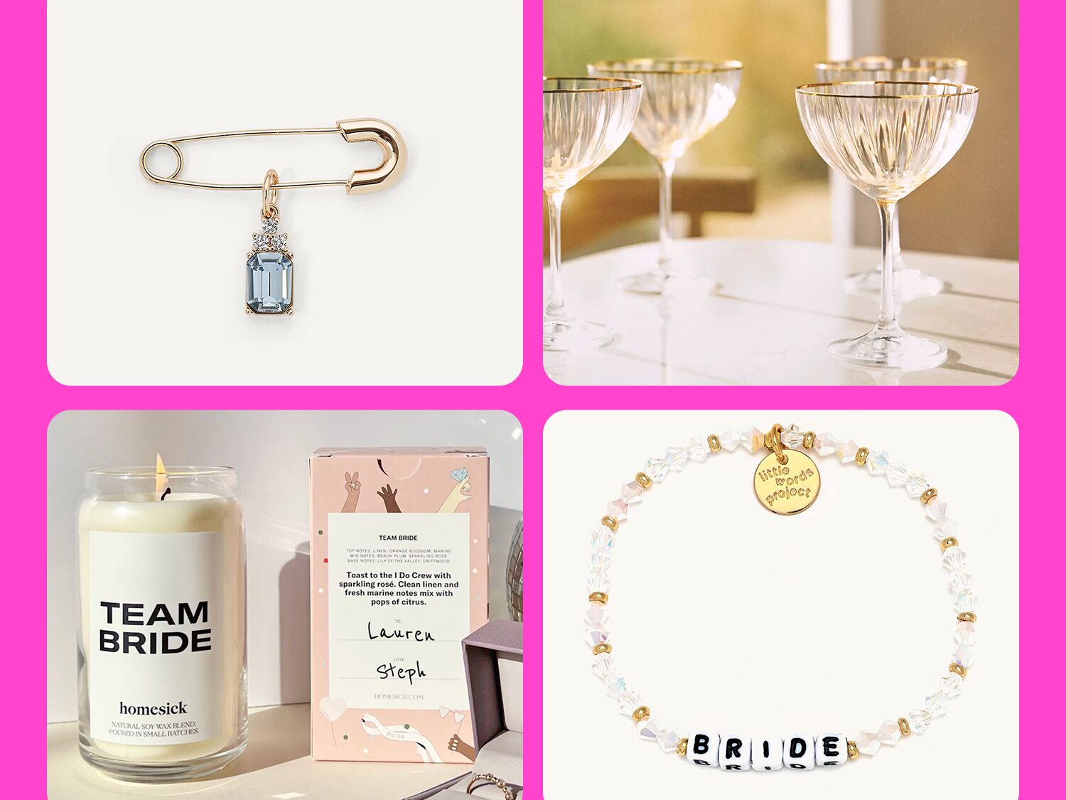 Gift ideas for brides