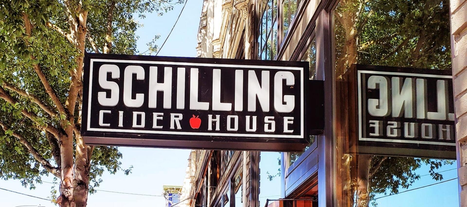 We swiped right and met each other at Schilling Cider House in Fremont, which continues to be one of our favorite places to visit!