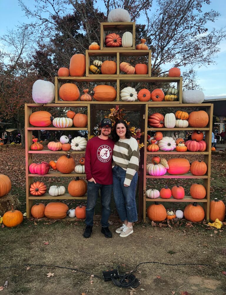 The cutest pumpkins in the whole patch. Happy Halloween!