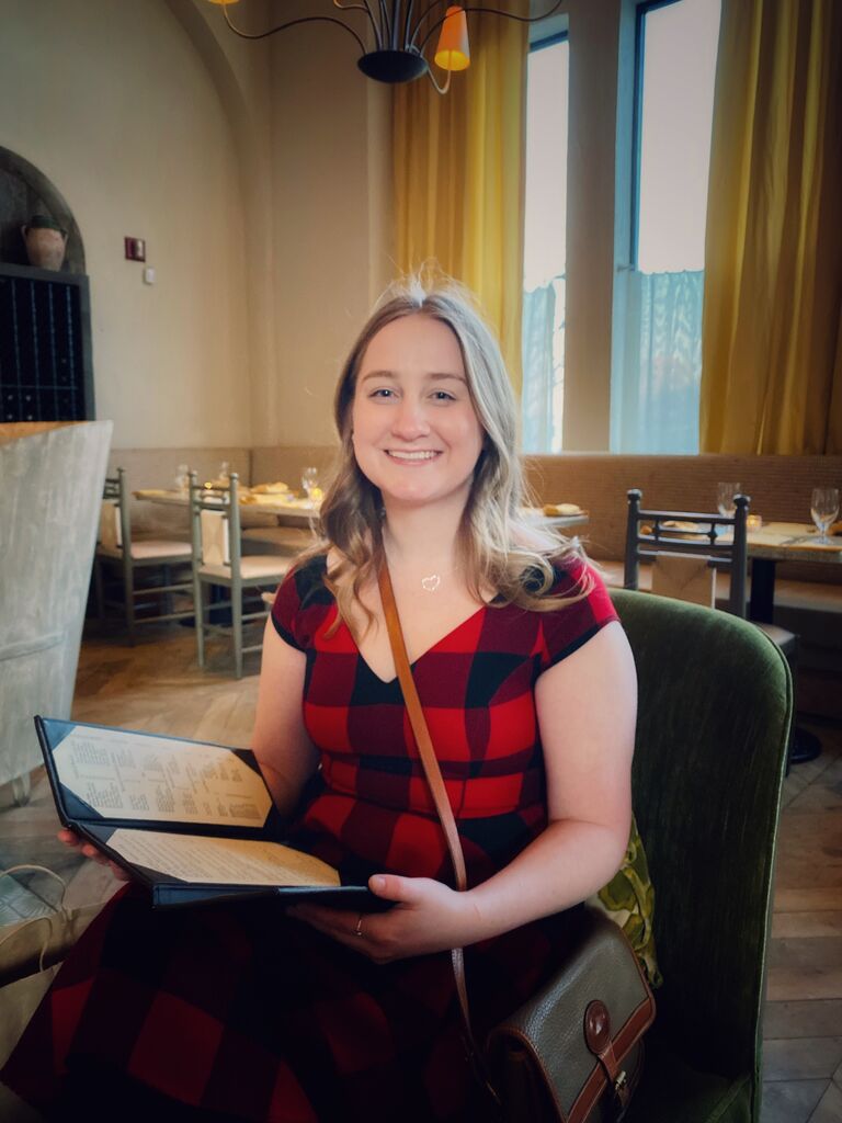 Our first Valentine's dinner at Mistral in Boston.