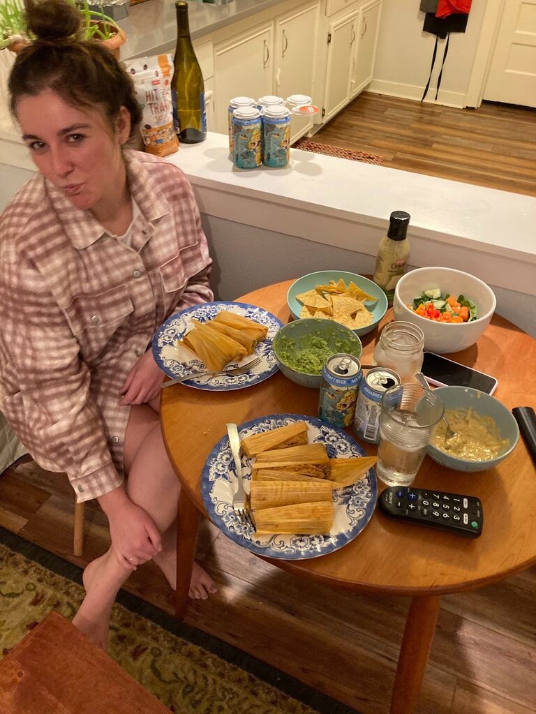 First New Years in TX together means HEB tamales