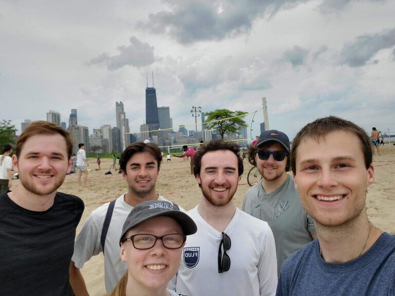 Meeting Bob's Friends in Chicago...Beach volleyball, art festivals, parties, and great friends!
