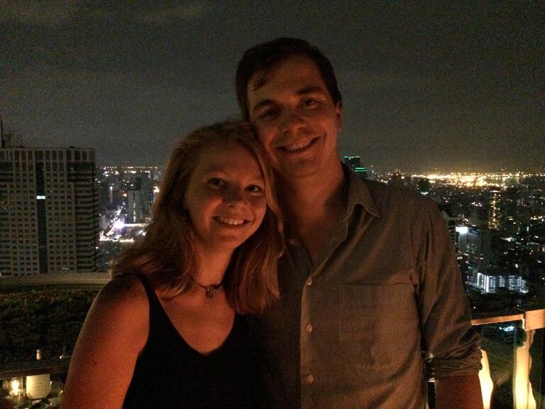 Bangkok, Eline is half jaar van huis en we hebben 2 weken samen.