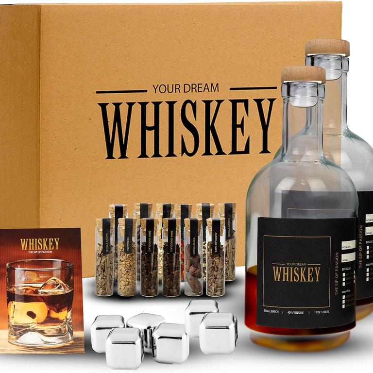 Whiskey-Making Kit for the best last minute Christmas gift