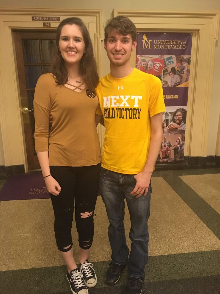 Our first college night. GV!