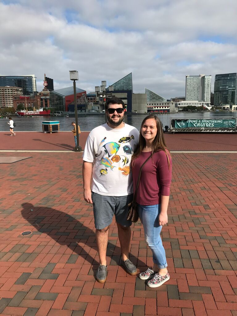 They move to Baltimore together and start new jobs.