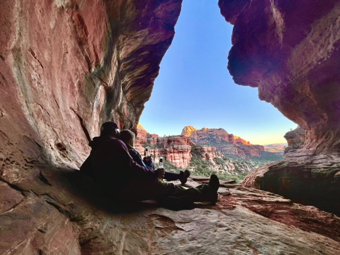 Our all time favorite trip was to AZ. We spent all of our time in Sedona hiking and exploring amazing views!