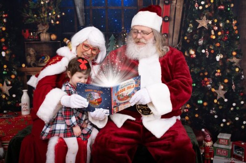 Christmas party ideas for kids - Santa visit