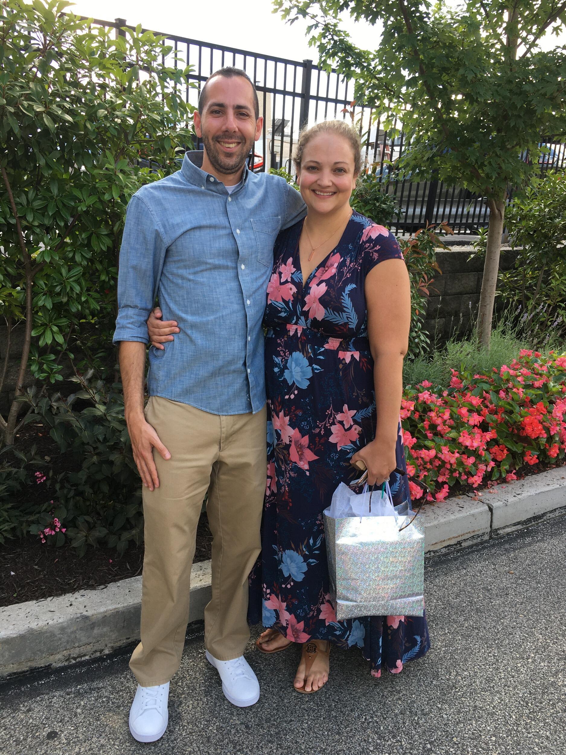 Abbey's conversion day-- Mazel Tov!