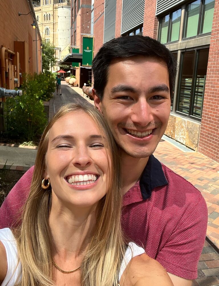 This is the weekend we went to Blanco and Adam met my parents and grandparents for the first time! This was the trip I knew I was falling in love with him! 

- Ryann 