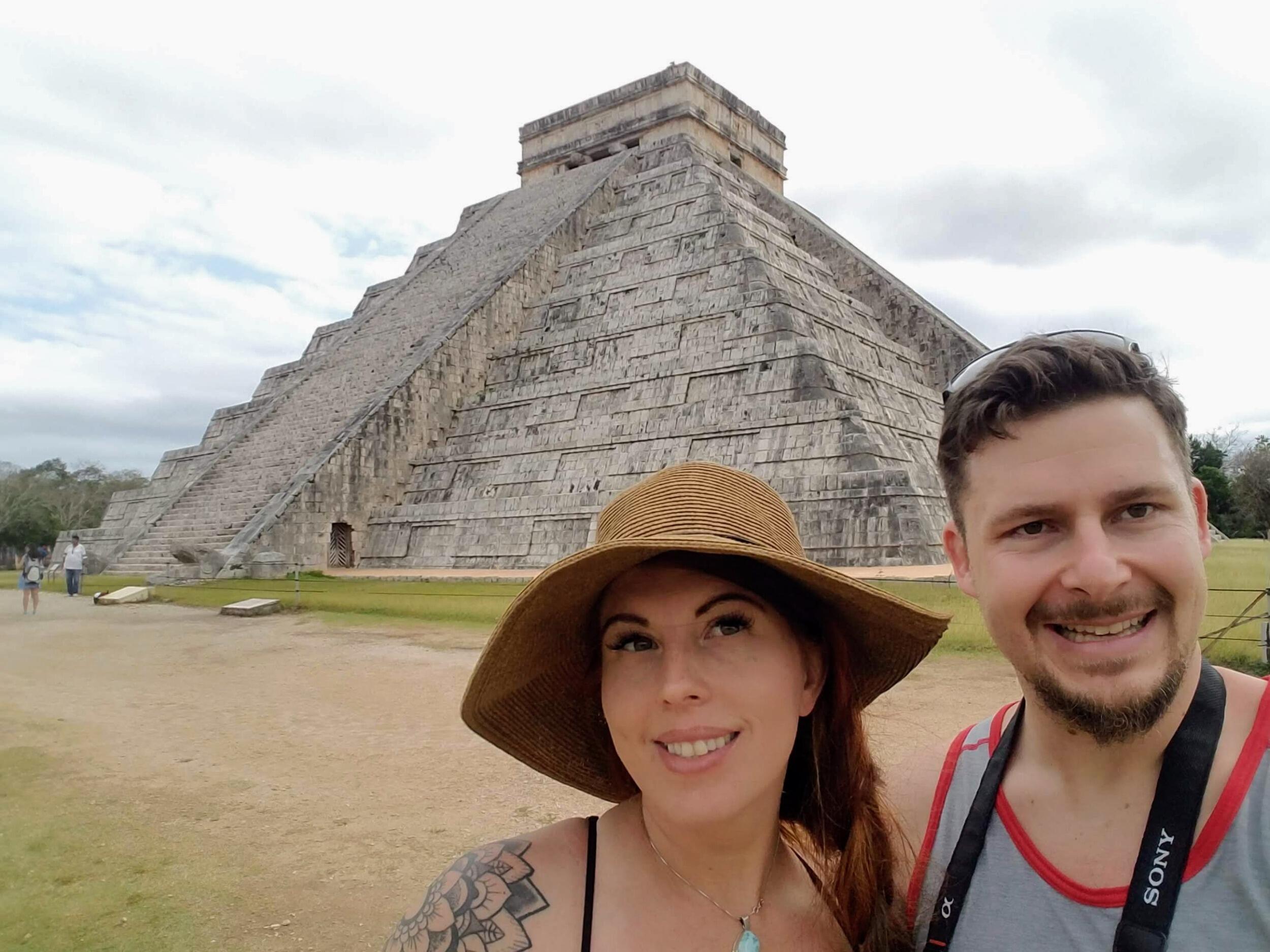 Chichen Itza during our trip to Yucatan Mexico