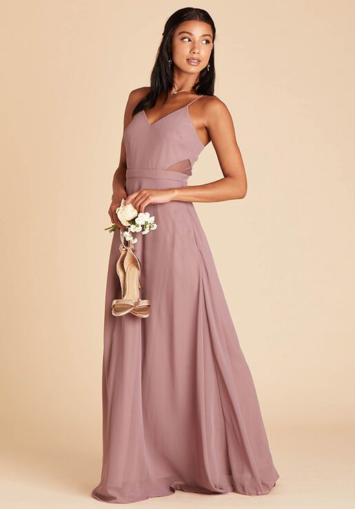 Birdy Grey Lin Dress in Dark Mauve Bridesmaid Dress | The Knot