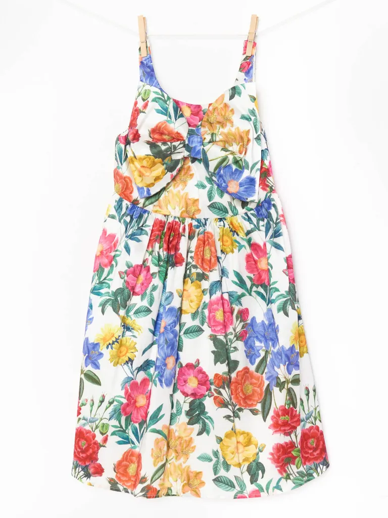 Kids peony bow mommy and me dress for wedding from Show Me Your Mumu