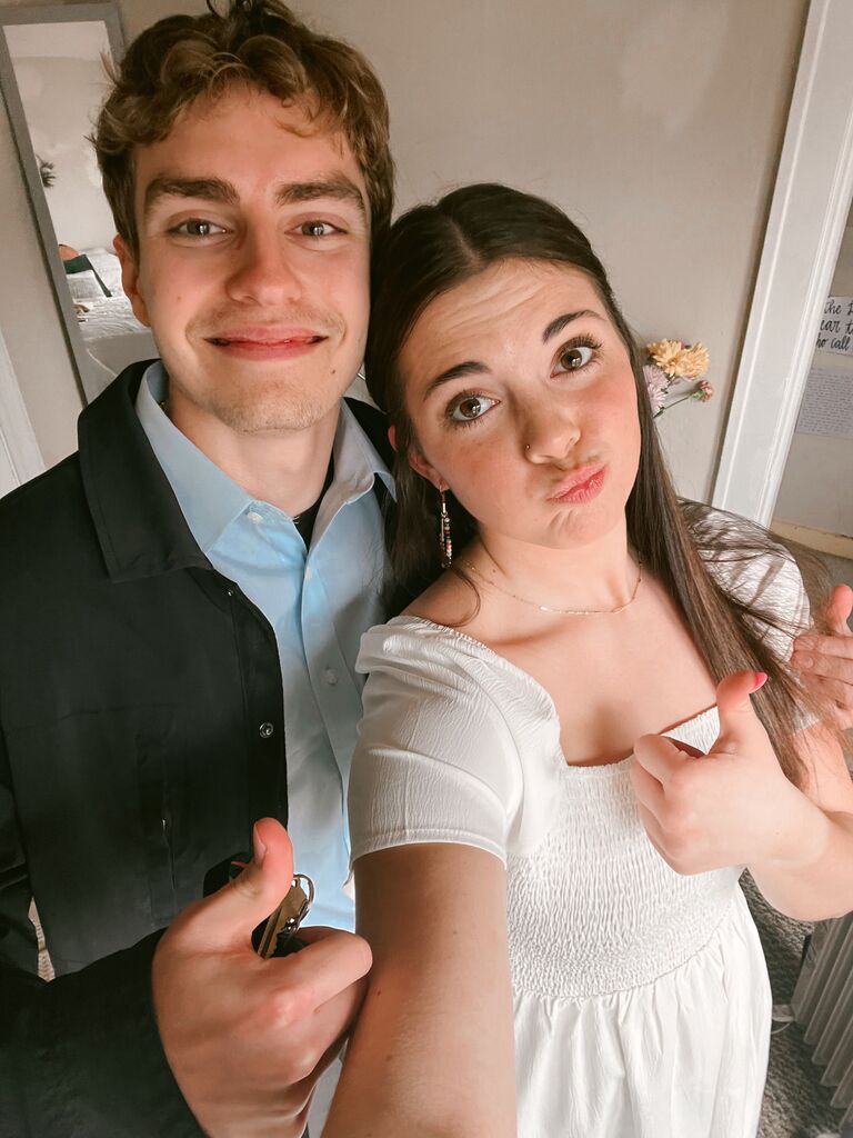 The day we became official!