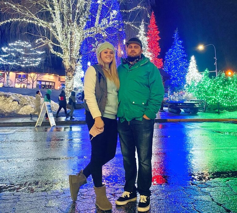 Celebrated a year and a half of loving each other in Leavenworth, WA