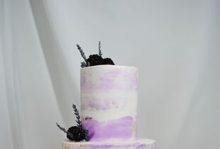 Two-Tier Round Wedding Cakes — Shop Provo Bakery