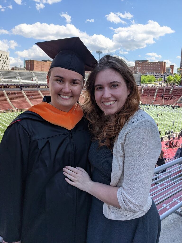 Emily's Masters Graduation