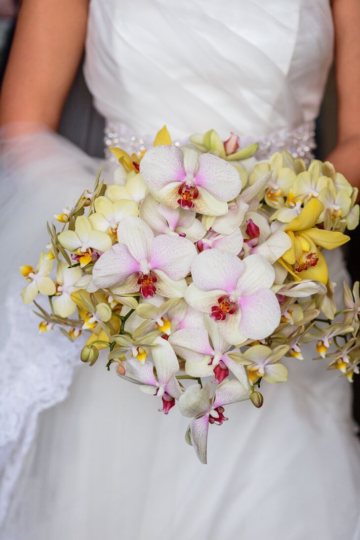 Orchid Bridal Bouquet 6253