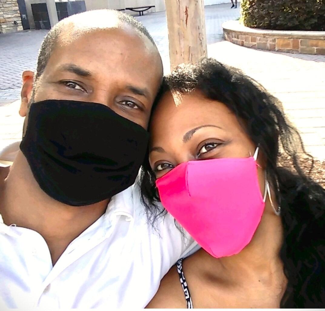 First meet-up in Atlanta, GA after not being able to see each other for seven months, due to the travel ban during Covid-19's pandemic lock-down.  