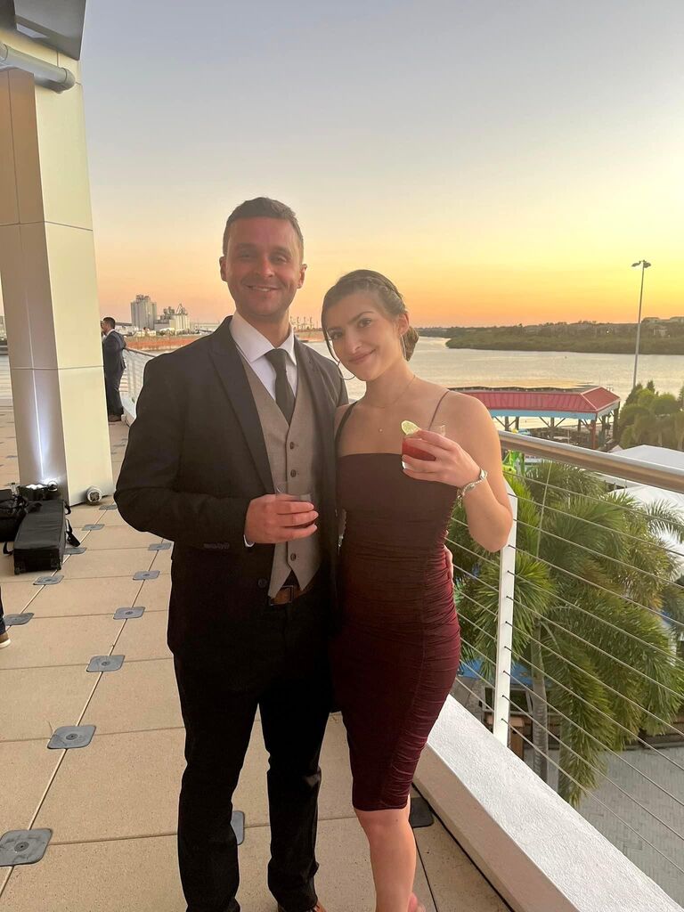 Our first wedding together & also our first plane vacation to Florida… which led to MANY others 
