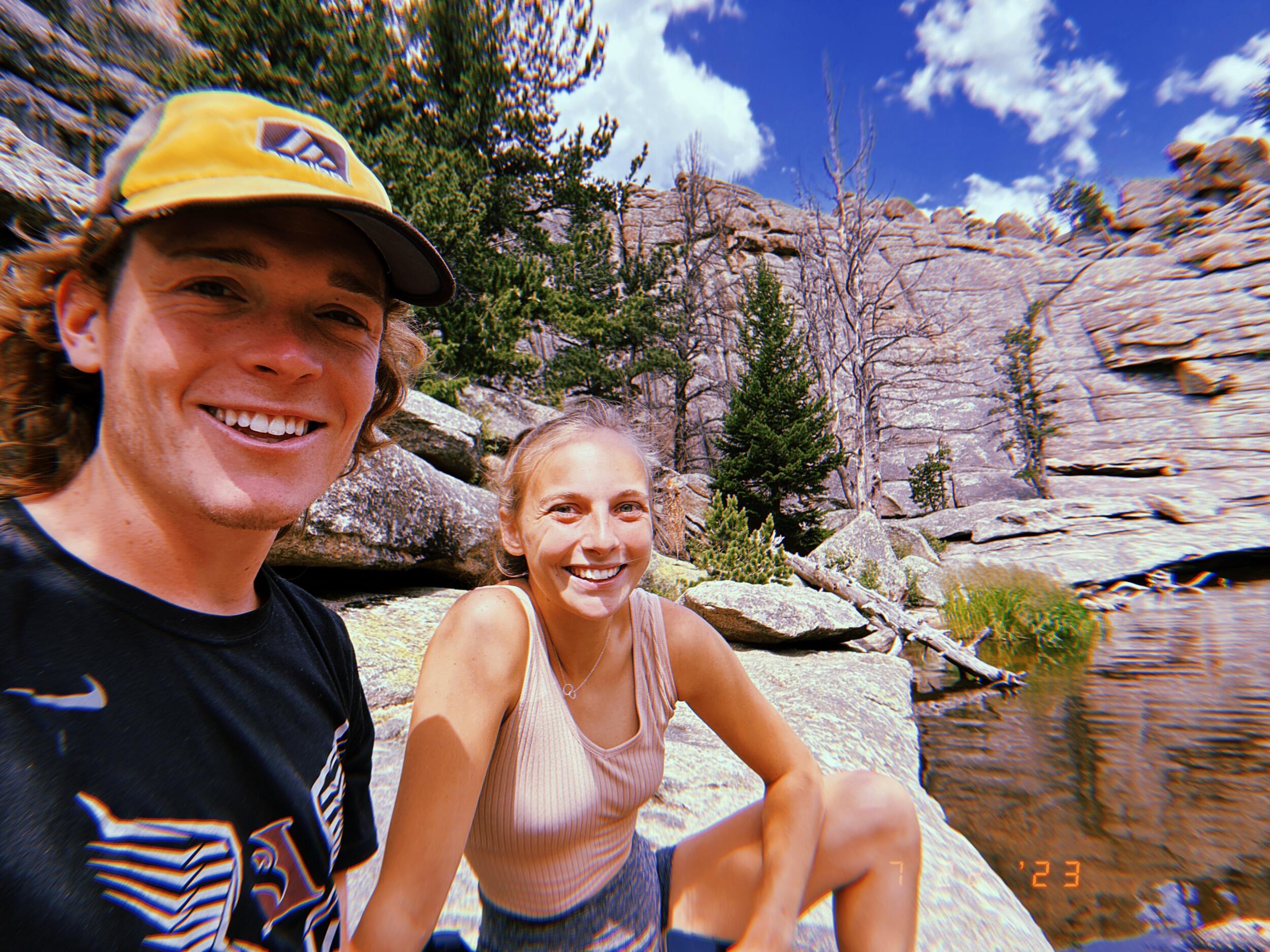 Ethan worked and trained in Boulder, CO for the summer while Shelby continued her graduate degree at La Crosse. This gave Shelby an excuse to travel during her break. 