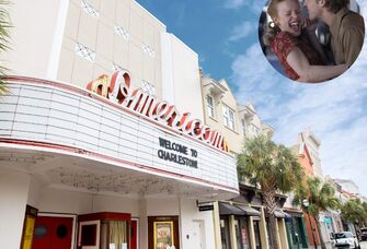 Snapshot of theatre where iconic scenes from "The Notebook" took place. 
