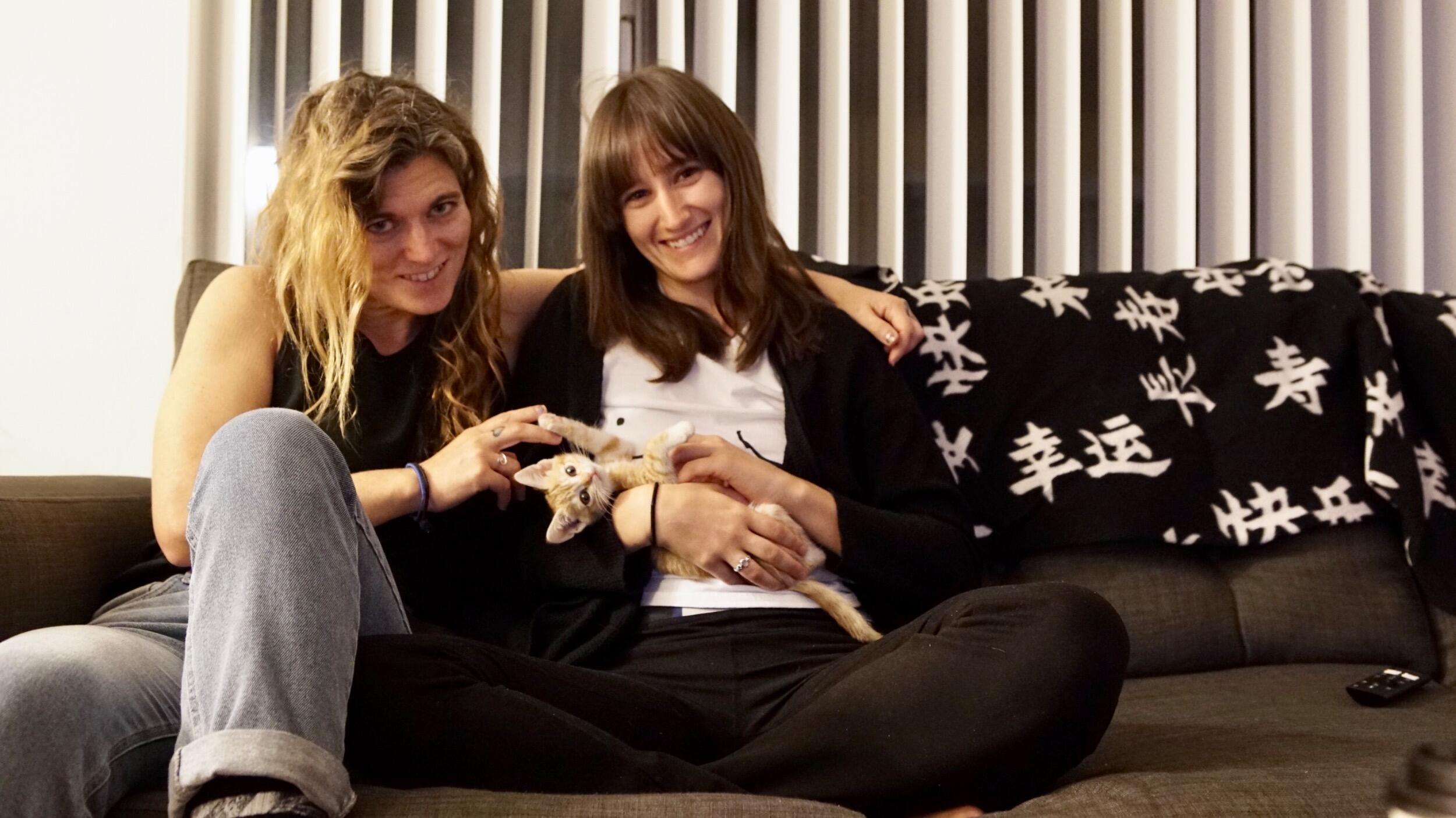 Nug adopts Bry and Sara as her moms.
