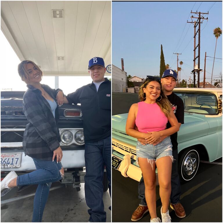 The time we drove up to Sacramento to pick up a truck and restored it together.
