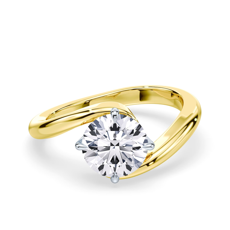 Plum Diamonds engagement ring