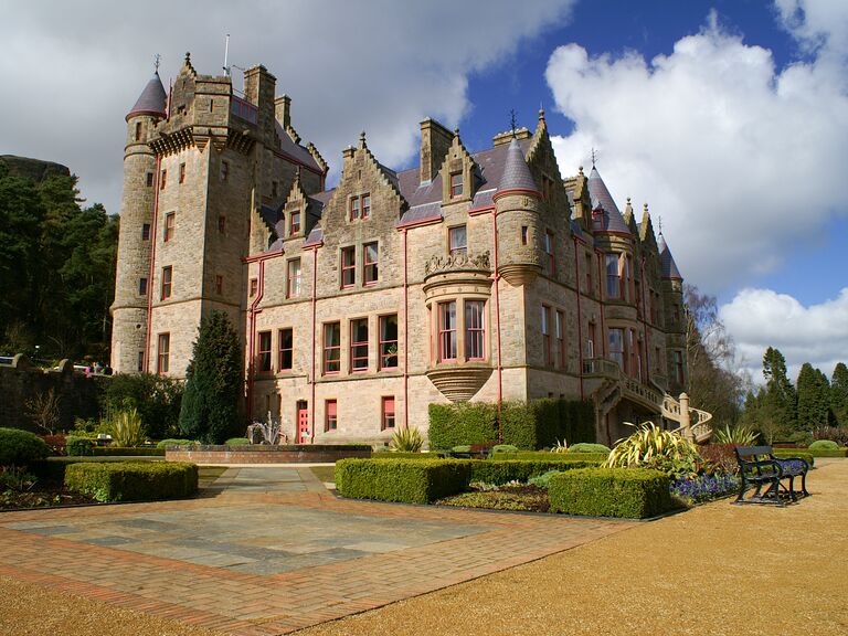 Belfast Castle in Belfast, Northern Ireland