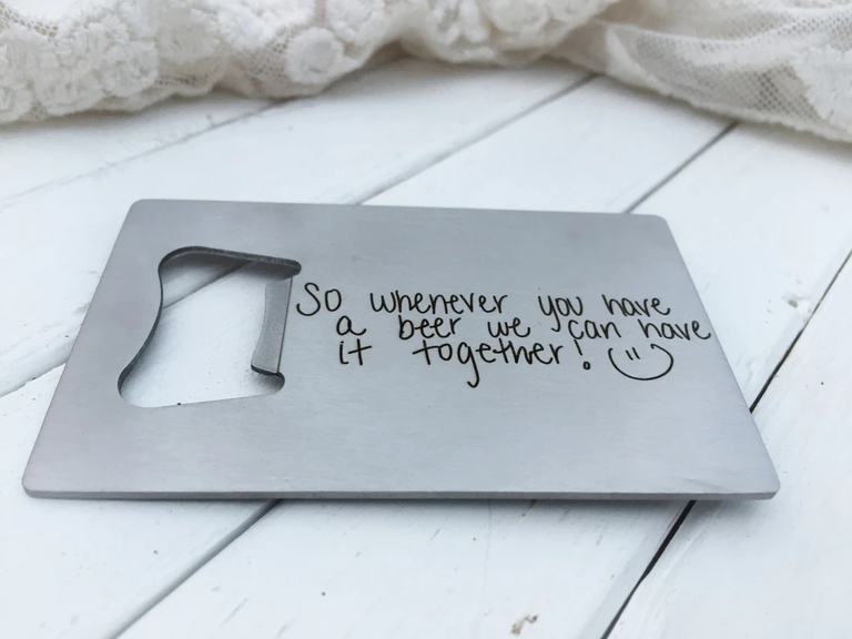 Personalized Bottle Opener