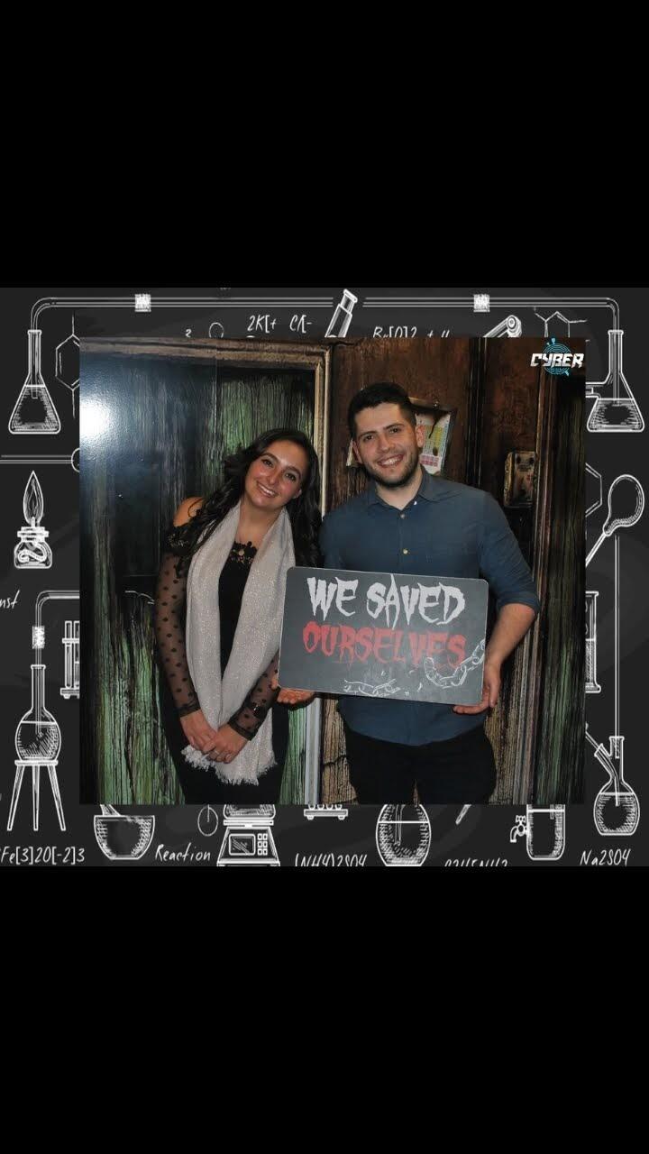 Escaping rooms since the first dates. 