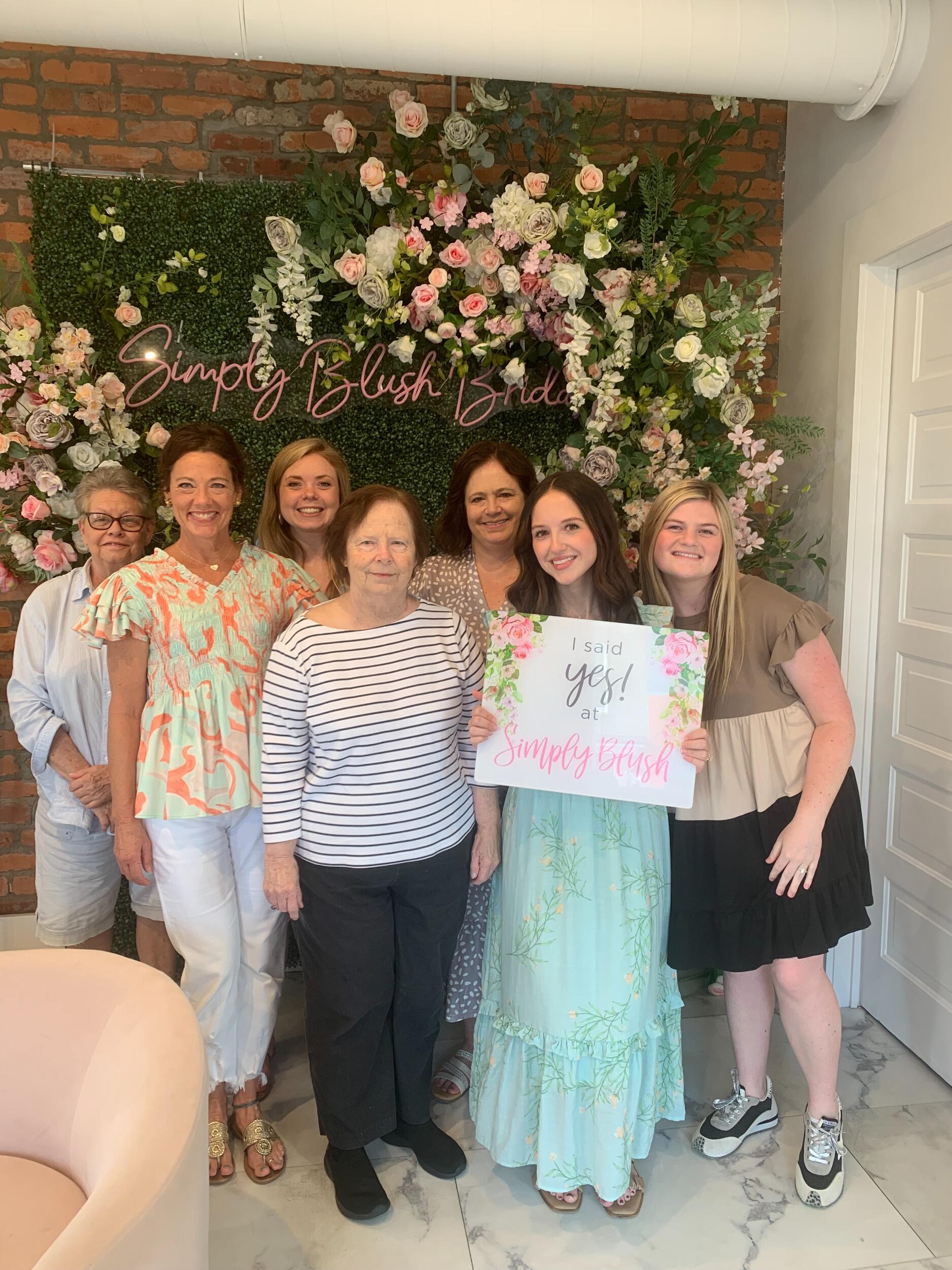 I said "yes to the dress"!