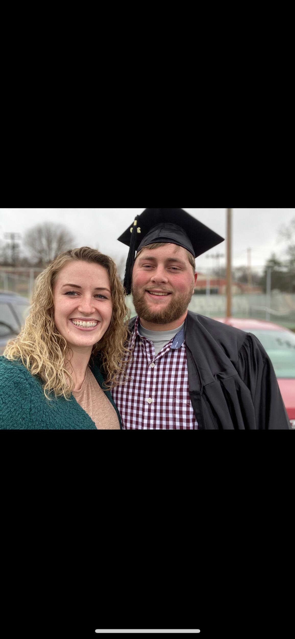 Tommy graduated! I could not be more proud of how hard you worked to get to this point in life!