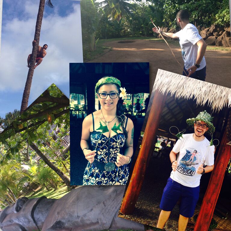A defining moment. 6-months into our relationship we invested in a timeshare in exchange for this 7-Day roundtrip trip to Hawaii.