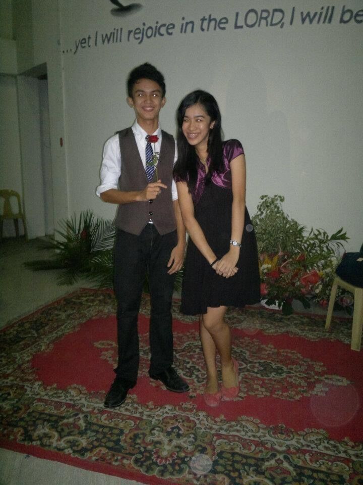 First Thanksgiving Photo together. Pabebe pa